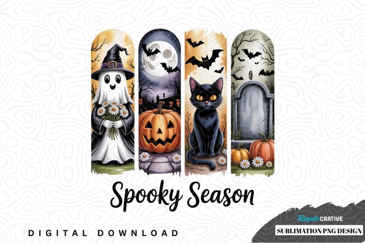 Spooky season sublimation png design