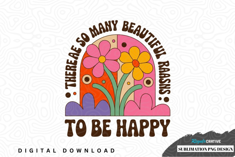 Inspirational flower design sublimation png
