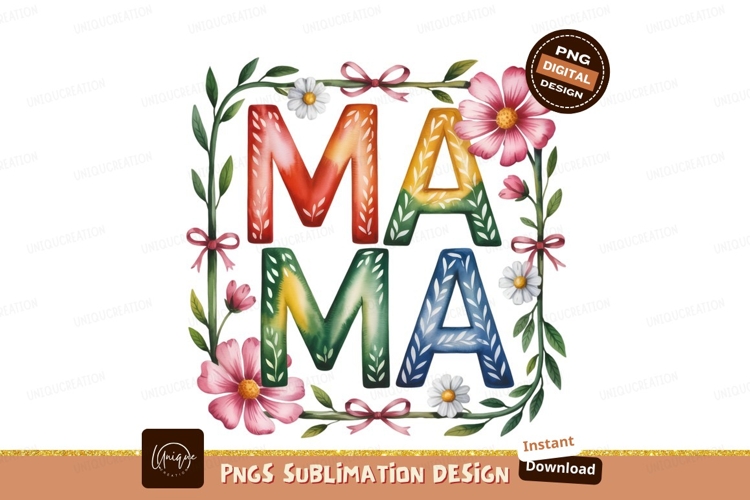 Mama Sublimation Design Image 16