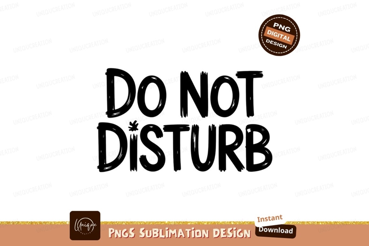 Do Not Disturb Clipart
