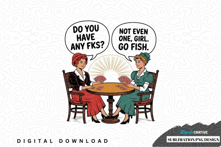 Vintage playing card design