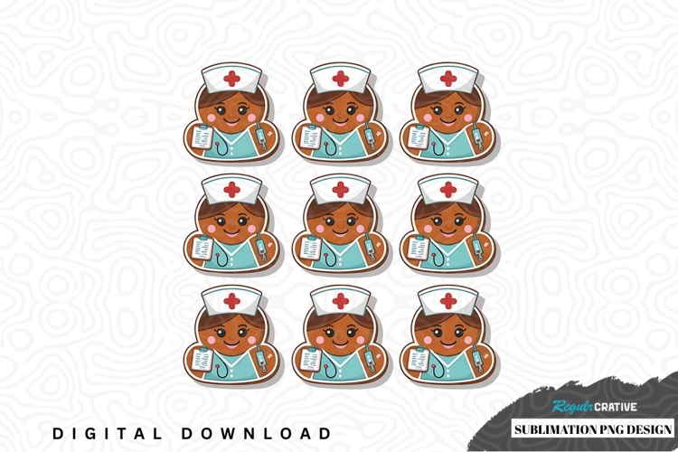Nurse sublimation png design