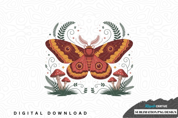 Moth Illustration Image 10