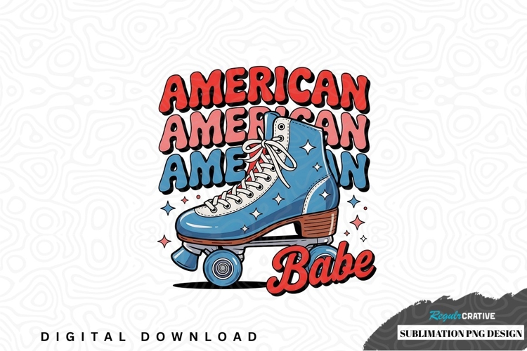 American babe roller skate design