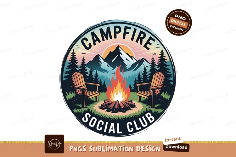 Campfire Illustration Image 3