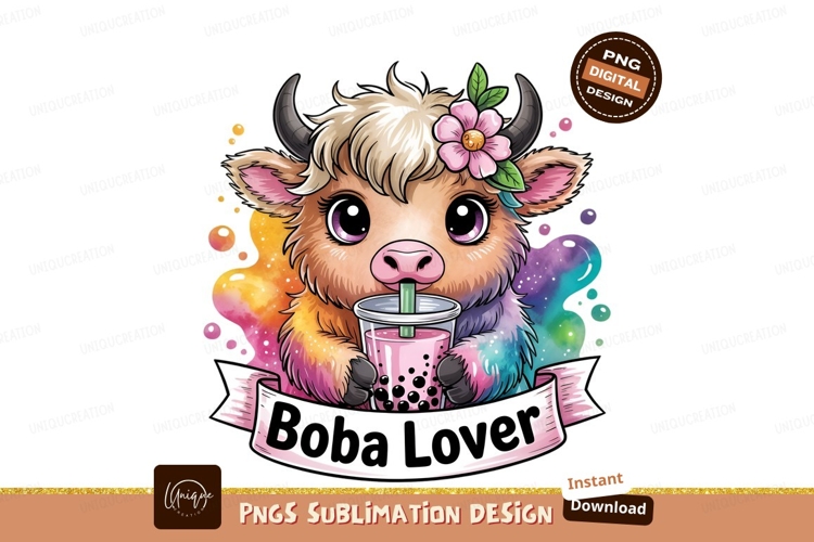 Highland Cow Clipart Image 6