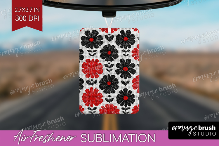 Scandi Flowers Air Freshener PNG - Scandinavian PNG