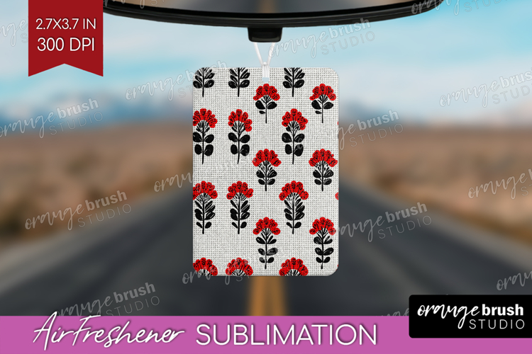 Scandi Flowers Air Freshener PNG - Scandinavian PNG