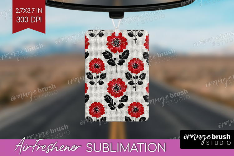 Scandi Flowers Air Freshener PNG - Scandinavian PNG