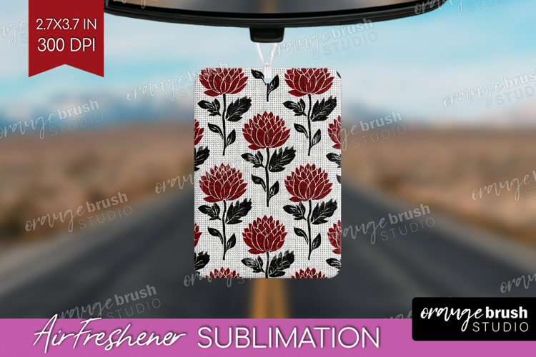 Scandi Flowers Air Freshener PNG - Scandinavian PNG