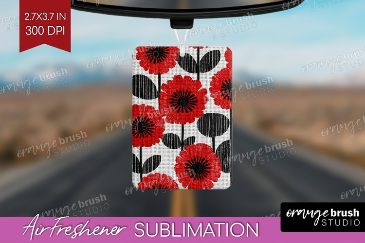 Scandi Flowers Air Freshener PNG - Scandinavian PNG