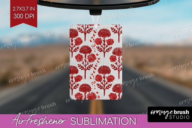 Scandi Flowers Air Freshener PNG - Scandinavian PNG