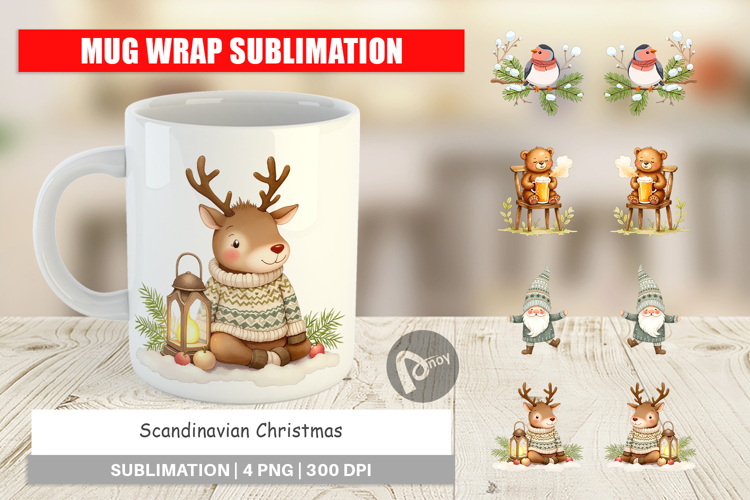 Christmas Watercolor Clipart Image 22