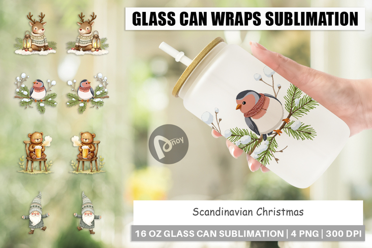 Christmas Watercolor Clipart
