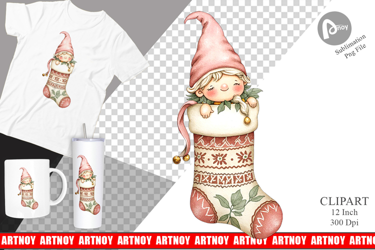 Christmas Watercolor Png Image 11