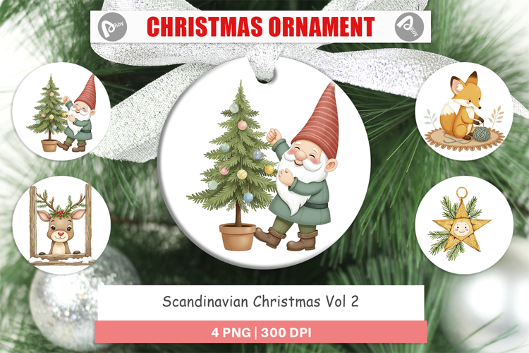 Christmas Watercolor Clipart