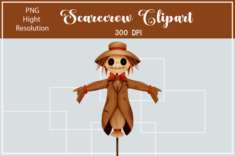Scarecrow Clipart Transparent Background PNG