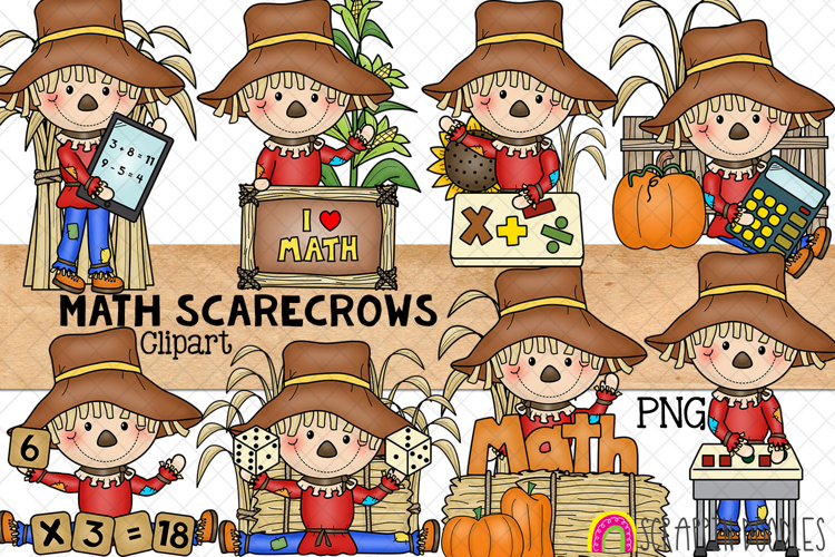Scarecrows Clipart Image 16
