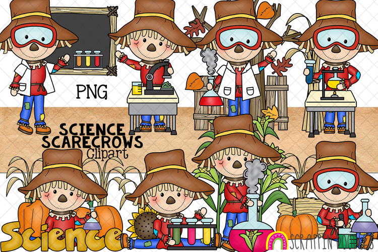 Scarecrows Clipart Image 14
