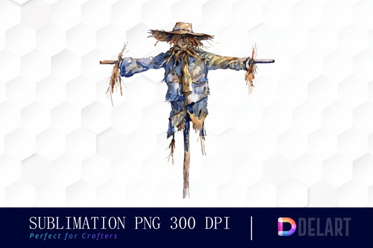 Scarecrow Clipart Image 4