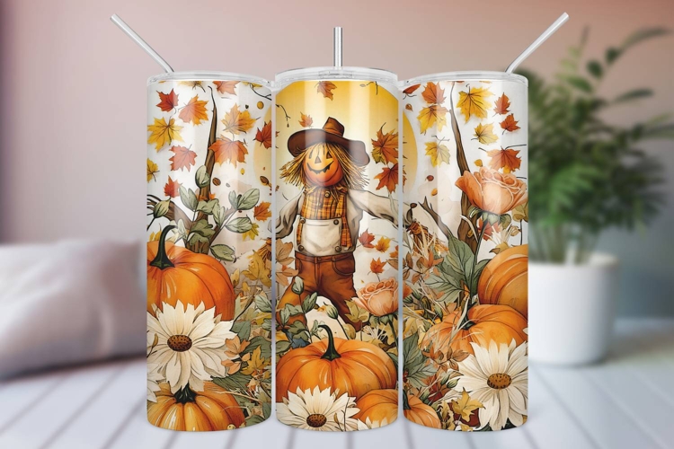 20 Oz Sublimation Tumbler Templates Image 2