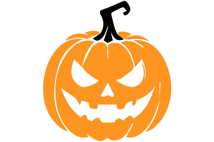 Scary Jack Lantern Halloween Pumpkin Graphic