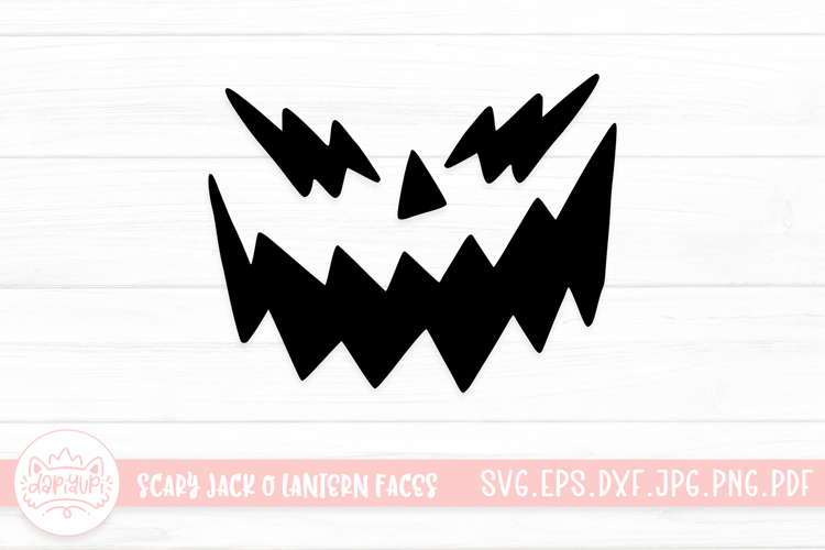 Pumpkin Face SVGs Image 7