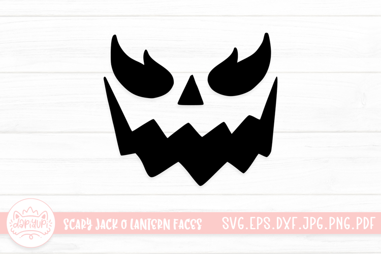 Pumpkin Face SVGs Image 6