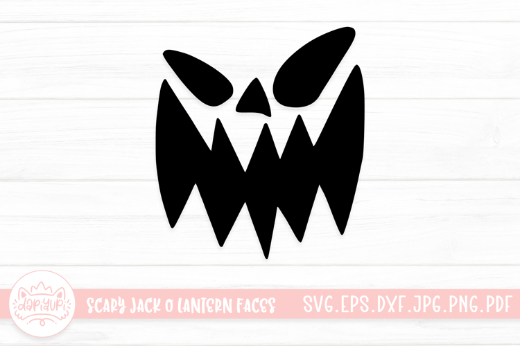 Pumpkin Face SVGs Image 4