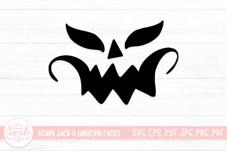 Pumpkin Face SVGs Image 5