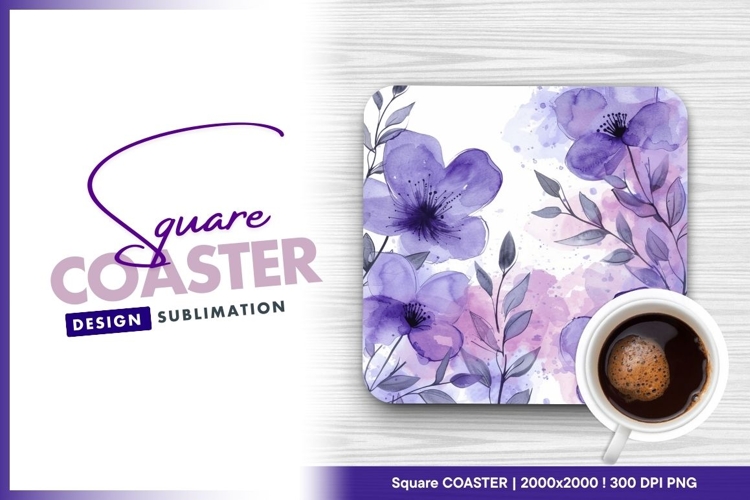 Purple Flower Clipart Image 3