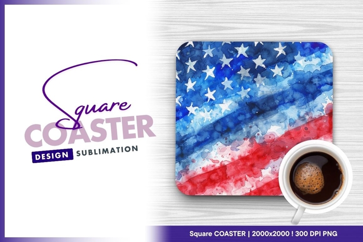American Flag Sublimation Image 3