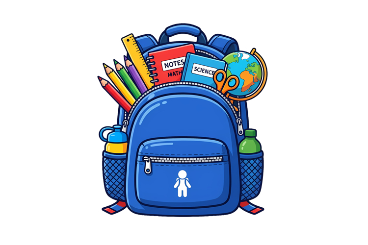 School Bag Clipart Image 20