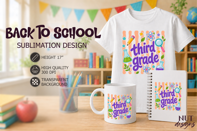 Third Grade Back To School, Coquette School grade First day