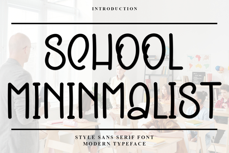 School Mininmalist example image 1