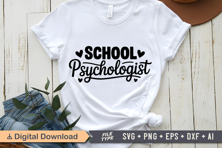 School Psychologist SVG | Mental Health SVG
