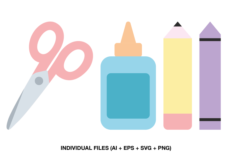 School Supplies Clipart Image 2