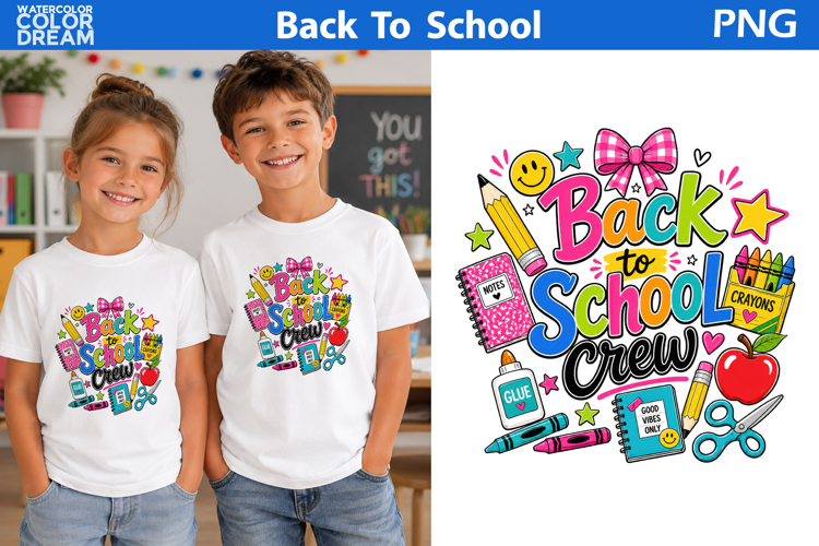Back To School Crew | School Sublimation