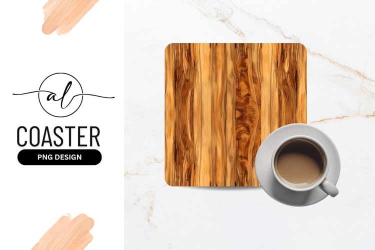 Abstract Wood Grain Texture in Brown and Beige Vertical Line