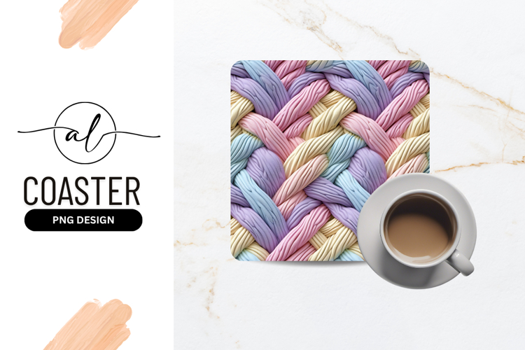 Pastel Woven Texture Seamless Background Pattern Design