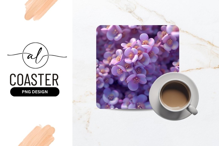 Purple Flowers Clipart