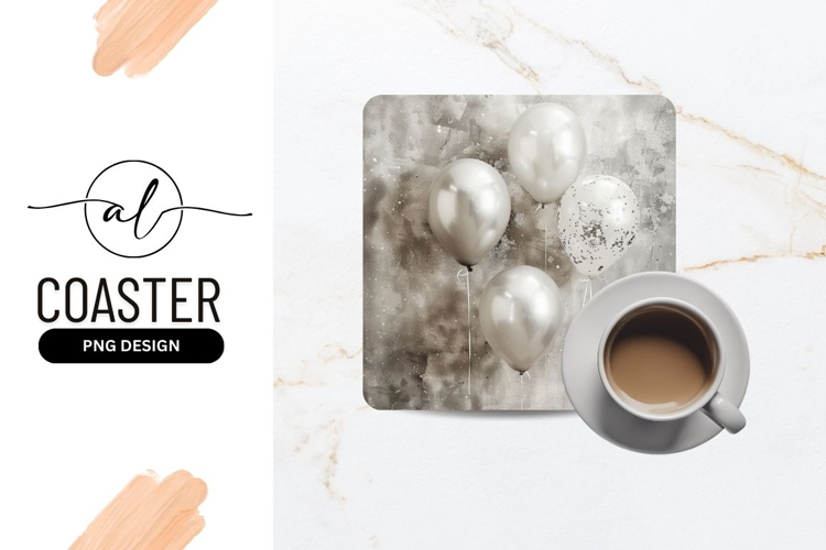 Elegant balloon coaster design