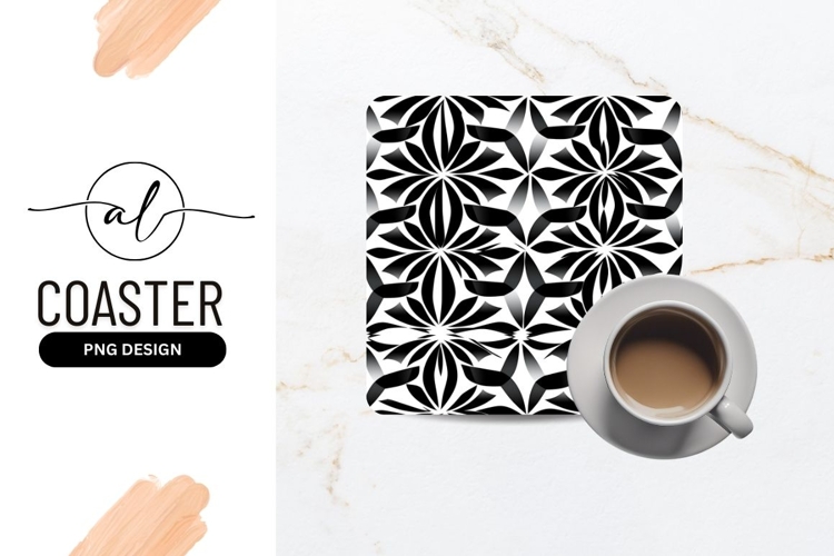 Flower Clipart Black And White Image 20