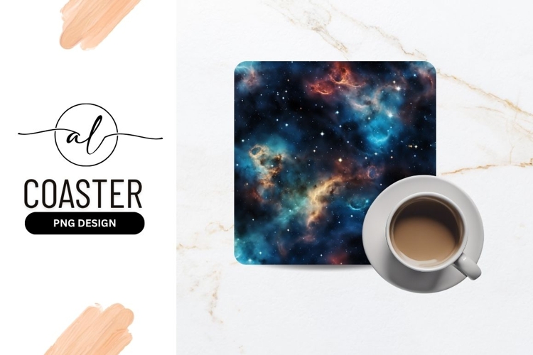 Colorful Cosmic Nebula And Stars Illustration