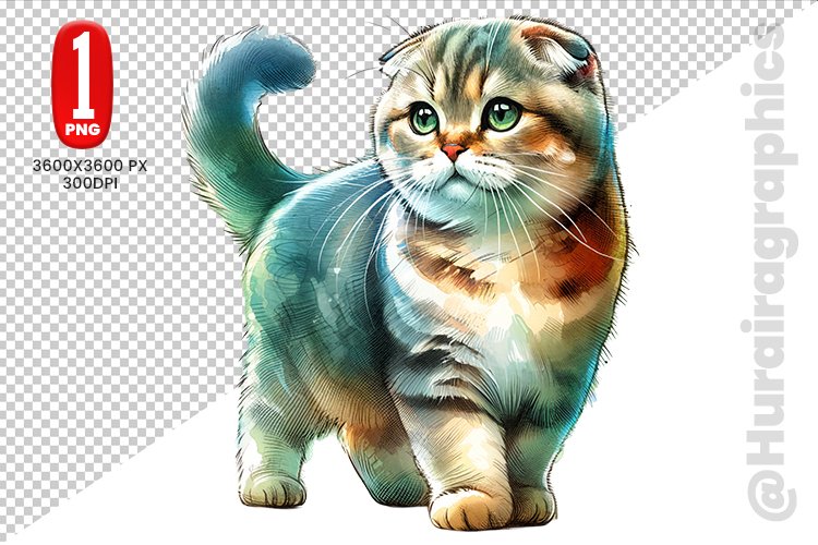 Cute Cat Clipart Image 22