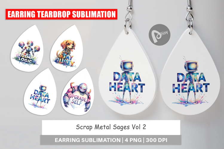 Sublimation Earring Designs Image 2