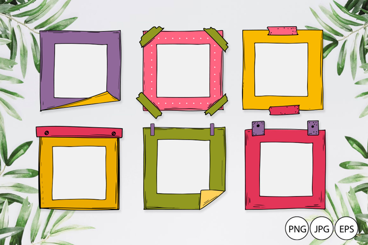 Paper frame scrapbook / Photo frame paper cut