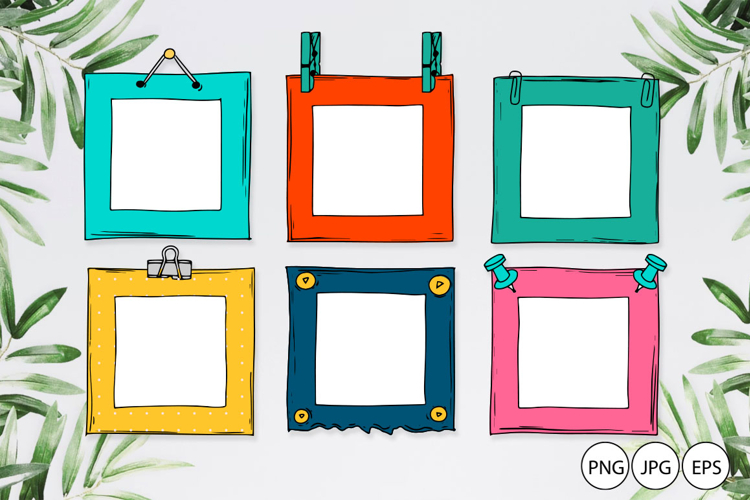 Paper frame scrapbook / Photo frame paper cut
