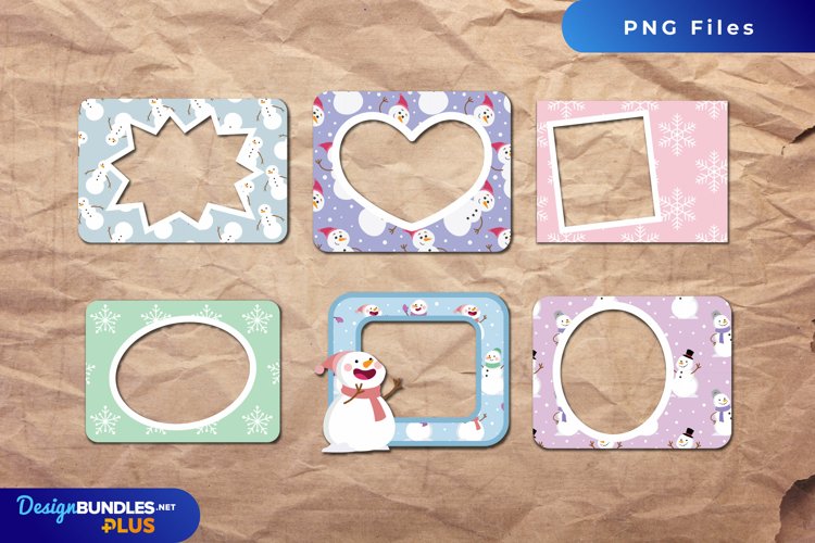 Cute Snowman Clipart Image 11