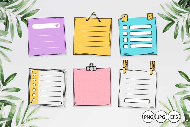 Scrapbooking Page Template / Notes Scrapbook
